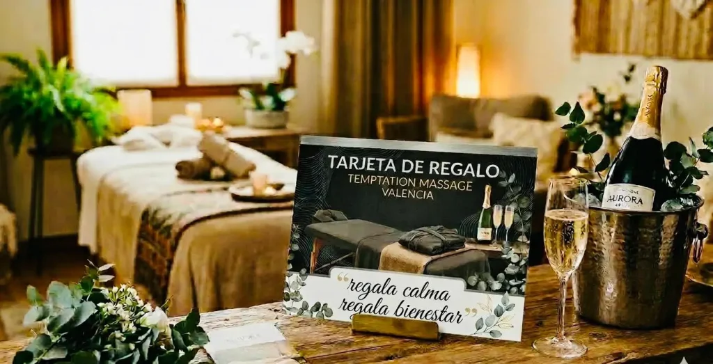 Tarjeta Regalo Tarjeta Regalo para Masajes Eróticos en Valencia